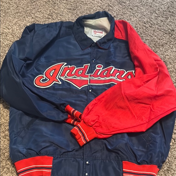 Vintage Blue and Red Jacket- Cleveland Indians - Picture 1 of 1
